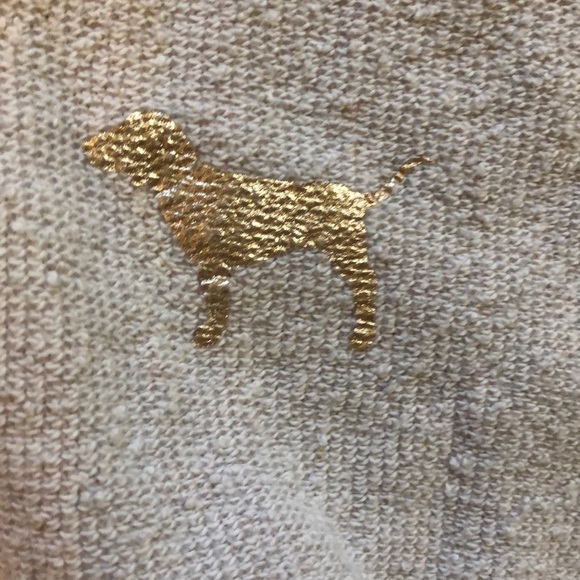 PINK VS | terry crewneck mock neck pullover - Picture 5 of 8